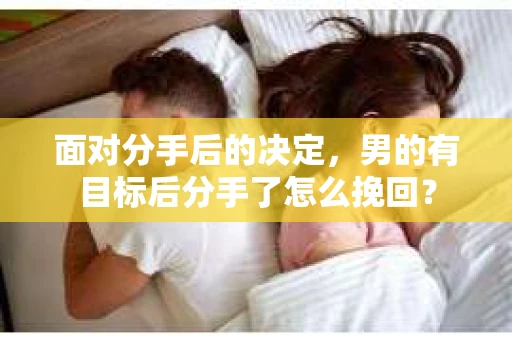 面对分手后的决定,男的有目标后分手了怎么挽回? 面对分手后的决定,男的有目标后分手了怎么挽回?