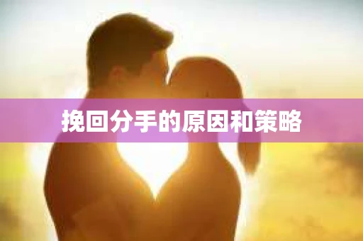 挽回分手的原因和策略
