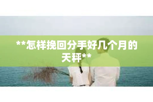 **怎样挽回分手好几个月的天秤**