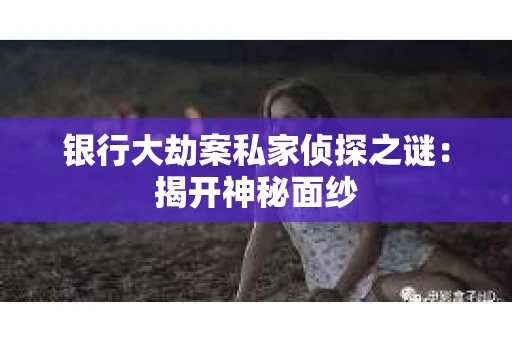 银行大劫案私家侦探之谜：揭开神秘面纱
