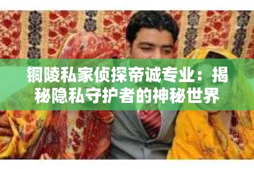 铜陵私家侦探帝诚专业：揭秘隐私守护者的神秘世界