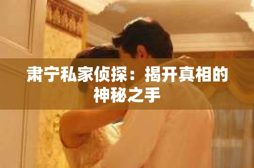 肃宁私家侦探：揭开真相的神秘之手