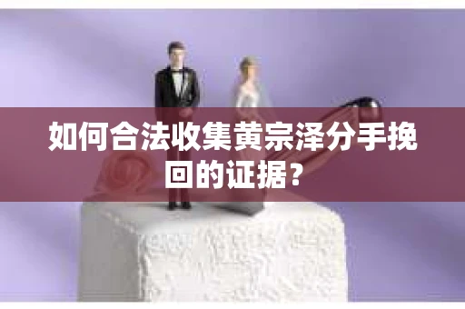 如何合法收集黄宗泽分手挽回的证据? 如何合法收集黄宗泽分手挽回的证据?