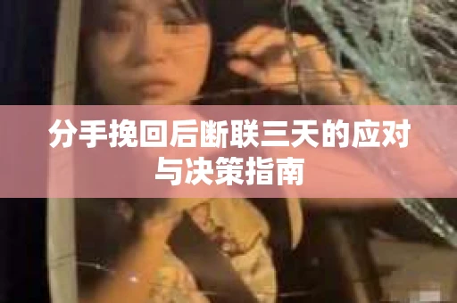 分手挽回后断联三天的应对与决策指南